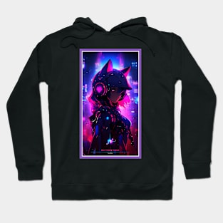 Anime Cat Girl | Quality Anime Artwork | Manga Anime Art Hoodie